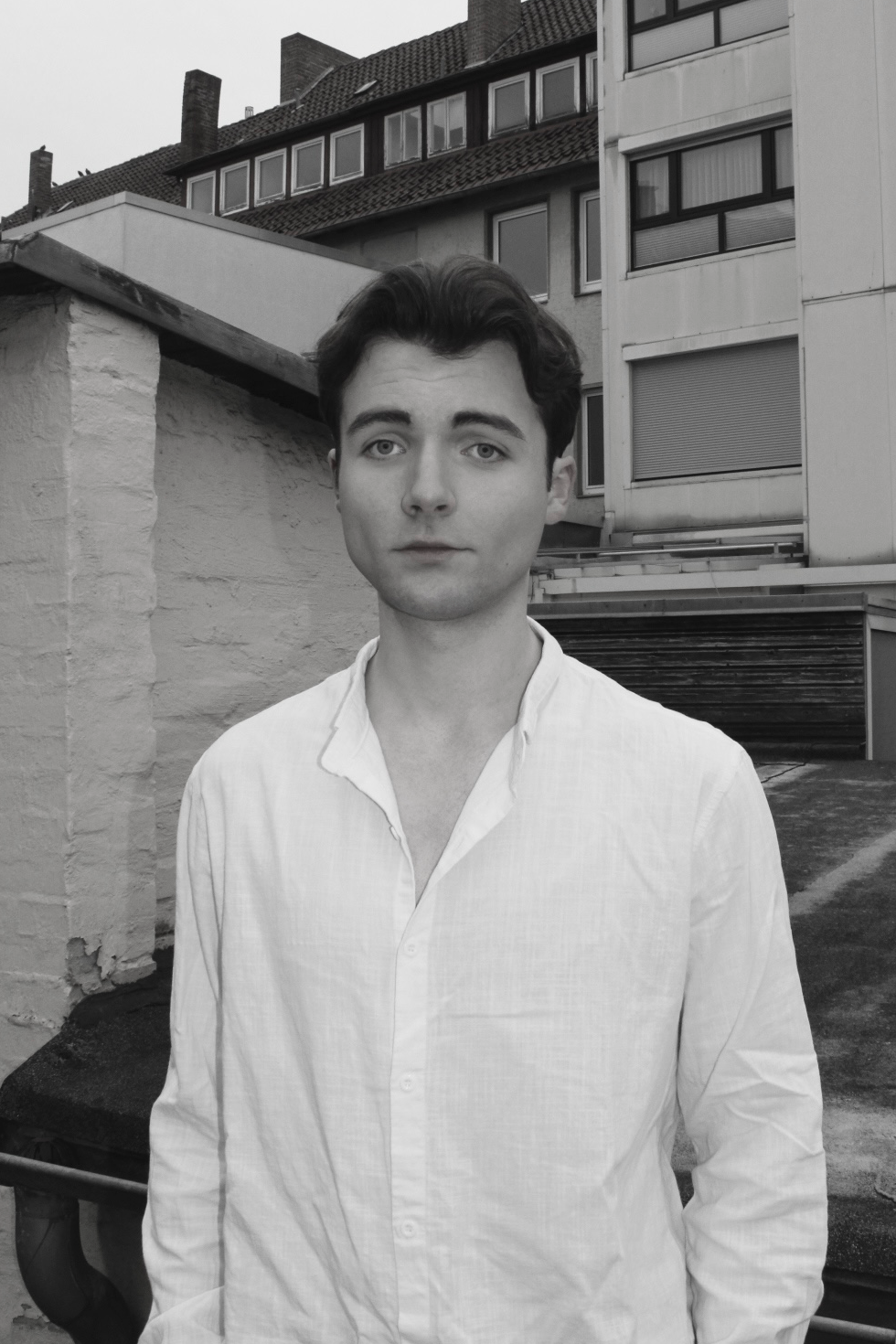 Portrait of Falk Hertz.